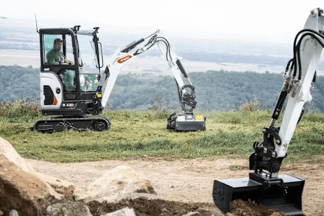 BOBCAT E20z GRAAFMACHINE