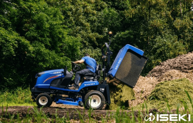 ISEKI SXG324 ZITMAAIER 122CM LAAGLOSSEND