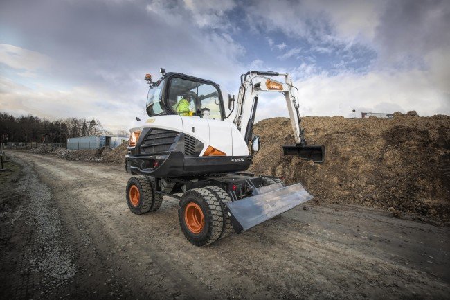 BOBCAT E57W BANDENKRAAN