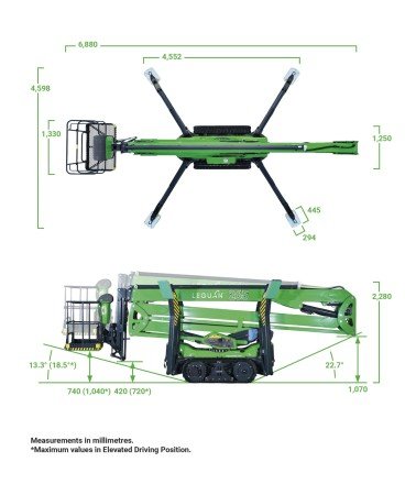AVANT LEGUAN 265 SPINHOOGTEWERKER