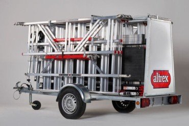 VERHUUR STELLING OP AANHANGWAGEN